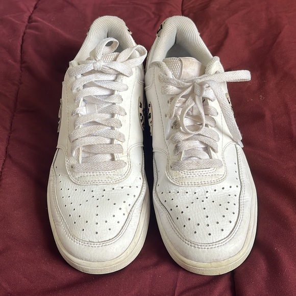 Nike uptown white sneakers with leopardo size 9 - Picture 3 of 5